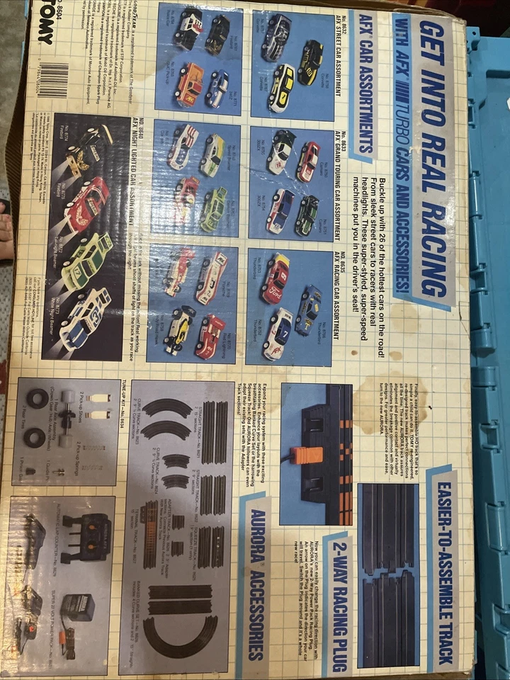 Aurora Corvette Classic Race Track caja original sin abrir Foto 4 de 4