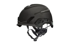MSA 10194790, V-Gard H1 Helmet, Trivent, BLACK, Fast-Trac III Pivot, FREE SHIP