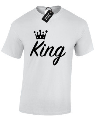 KING HERREN T SHIRT MODE DESIGN S - 5XL