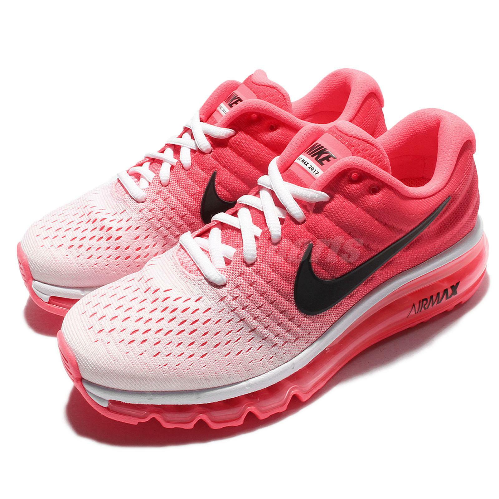 air max 2017 white red