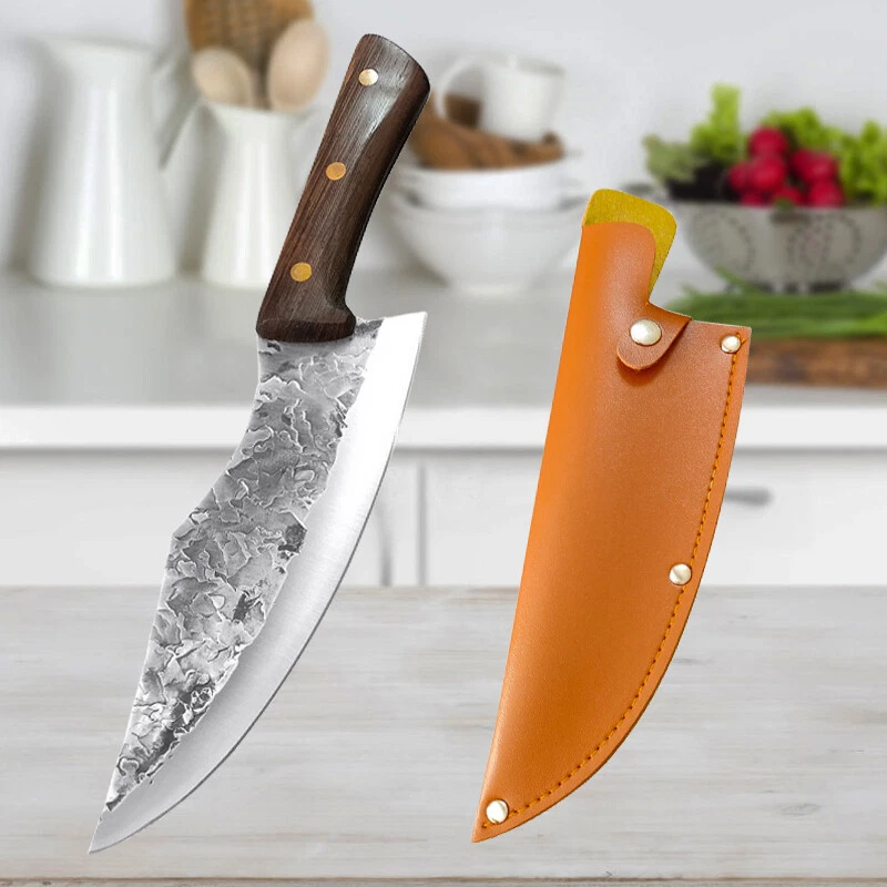 WXCOO Professional Kitchen Butcher's Chef's Knife Boning Slicing Knives Meat Cleavers
