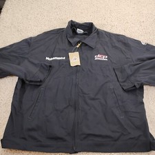 Bulwark Jacket Mens XL Blue Zip Coat FR Fire Flame Resistant Canvas Work 2112