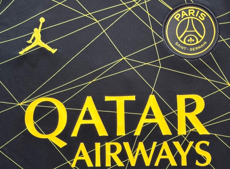 2022/23 PSG Fourth Jersey 4 Sergio Ramos Medium Jordan Soccer League1