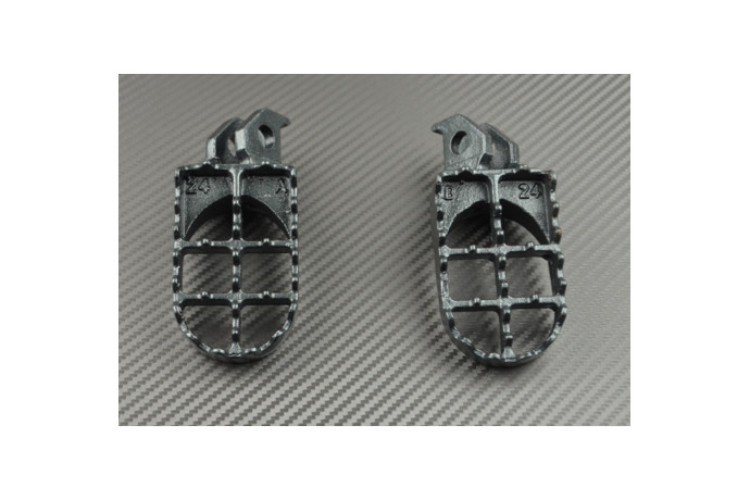 Repose-pieds Suzuki DRZ 125 acier repose pieds moto DR-Z 2003-2023 gauche droit