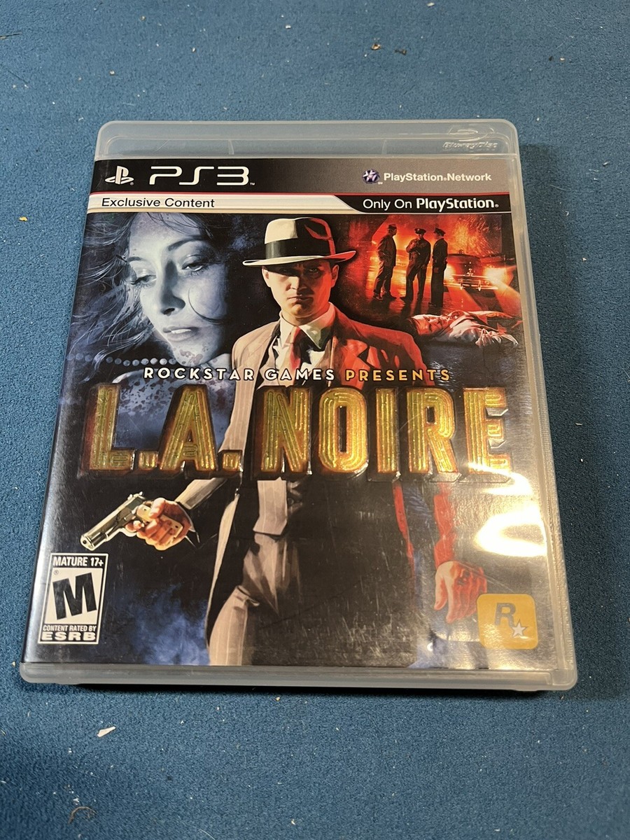 LA Noire PS3 PlayStation Complete 710425378041|