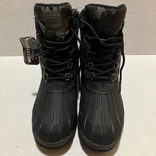 NEW WITH DEFECT Fila Size 6.5 Weathertech Extreme 1SH40270-202 Mens Black  Shoes