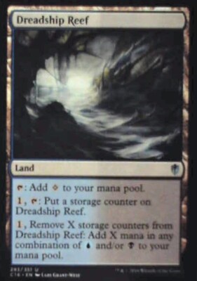 Dreadship Reef - Commander 2016: #293, Magic: The Gathering Nm R154