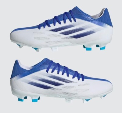 NEW Adidas X Speedflow .3 Mens Blue White Soccer Cleats GW7480 Size 13