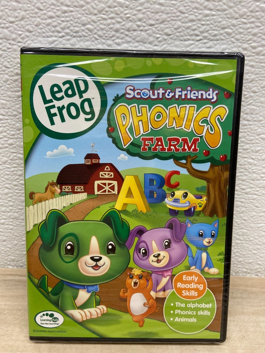 Leap Frog Scout & Friends Phonics Farm Early Reading Skills DVD