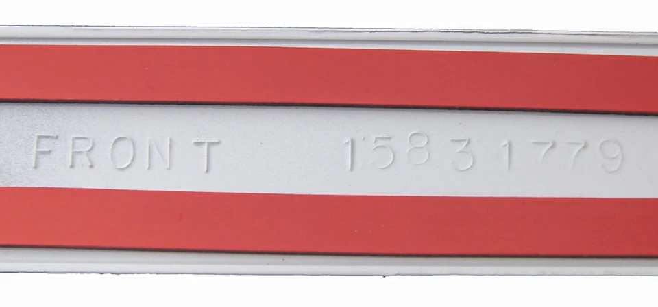 2006-14 Chevy Impala Porta Frontal LH Moldagem Externa Corpo Novo OEM Branco 19120770 - Imagem 2 de 4