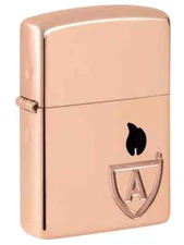 Zippo 46171, Zippo Limited Edition Solid Copper Case Armor Lighter, Black Insert