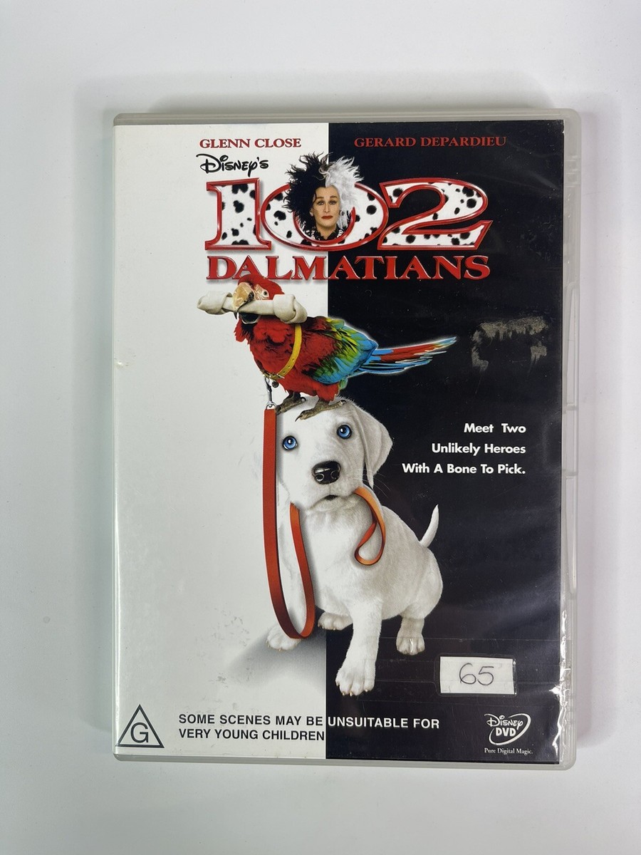 102 Dalmatians 2000 Glenn Close DVD Walt Disney Adventure Family