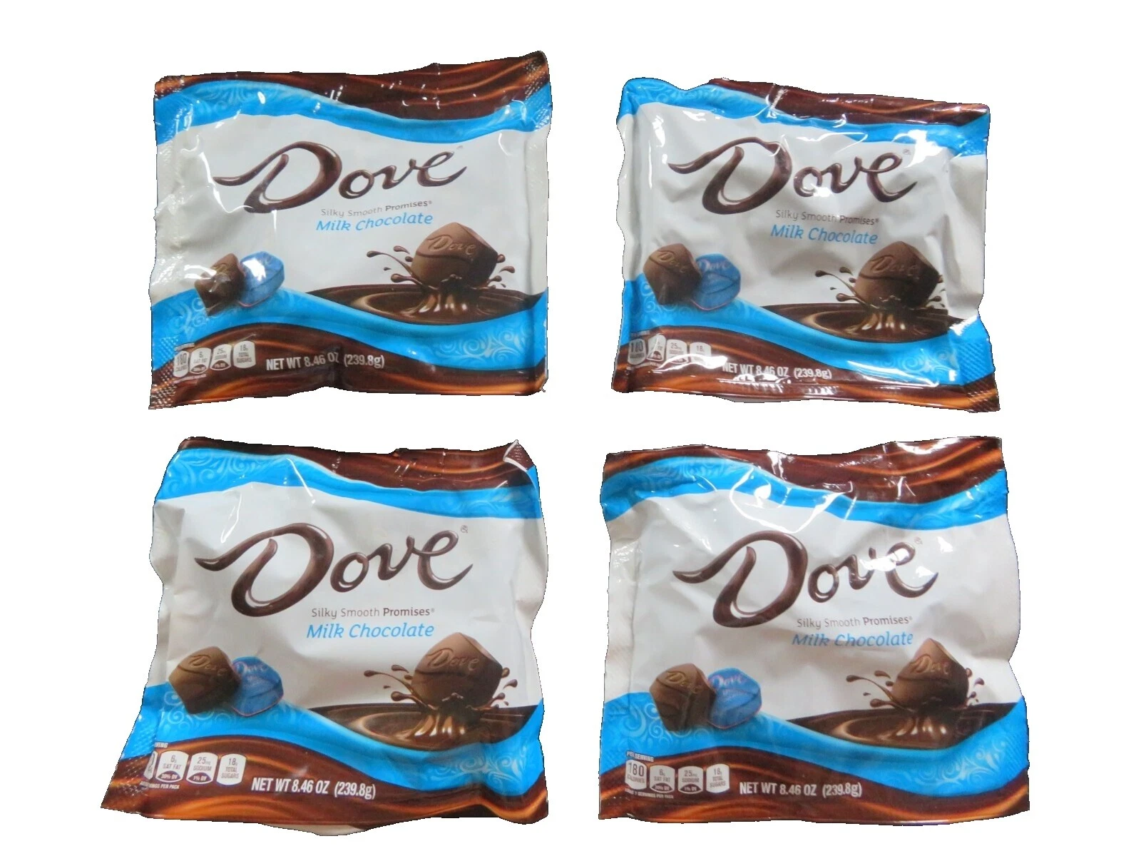 Dulces de chocolate Dove kosher y surtidos