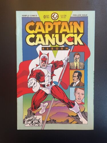 Captain Canuck: Reborn #0 Prelude Issue (1993) Richard Comely - Semple Comics - Foto 1 di 3