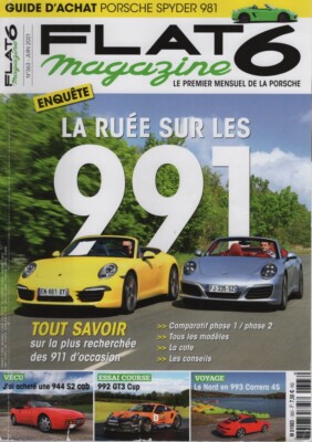 FLAT 6 363 2021 PORSCHE 981 SPYDER 992 GT3 CUP 991 CARRERA S 944 S2 CABRIOLET