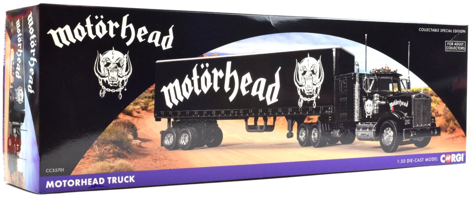 Corgi Motorhead - Тяжелые металлические грузовики с литым под давлением тракторным прицепом CC55701 в масштабе 1:50