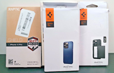 Phone Cases for iPhone 13 Pro - Spigen / Raptic / Other - Pick One - OpenBox