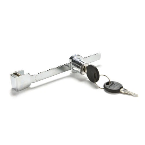 Keyed Display Case Showcase Lock Sliding Glass Cabinet Door Lock + 2 Keys - Image 4 of 4