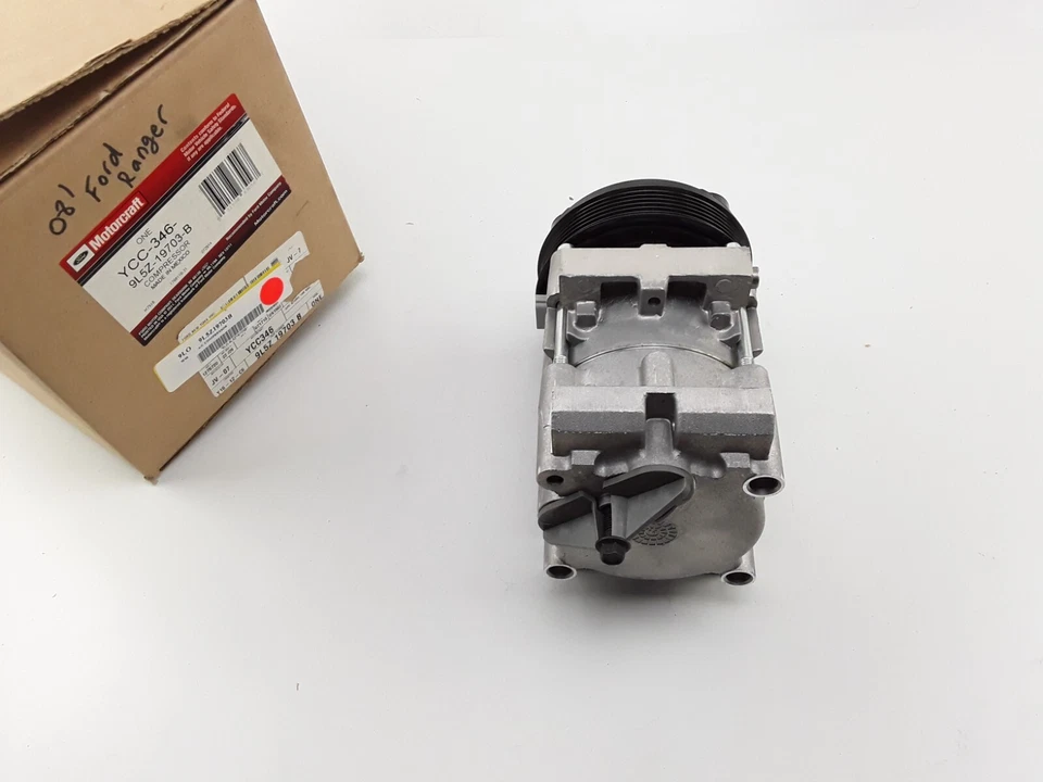 Compresor de aire acondicionado para Ford Ranger 4,0 L 2008 2009 2010 2011 GENUINO Motorcraft Foto 3 de 4