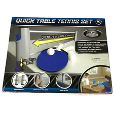 Quick Table Tennis Set Kids & Family Game Entertainment by MD Sports Fun Bonding