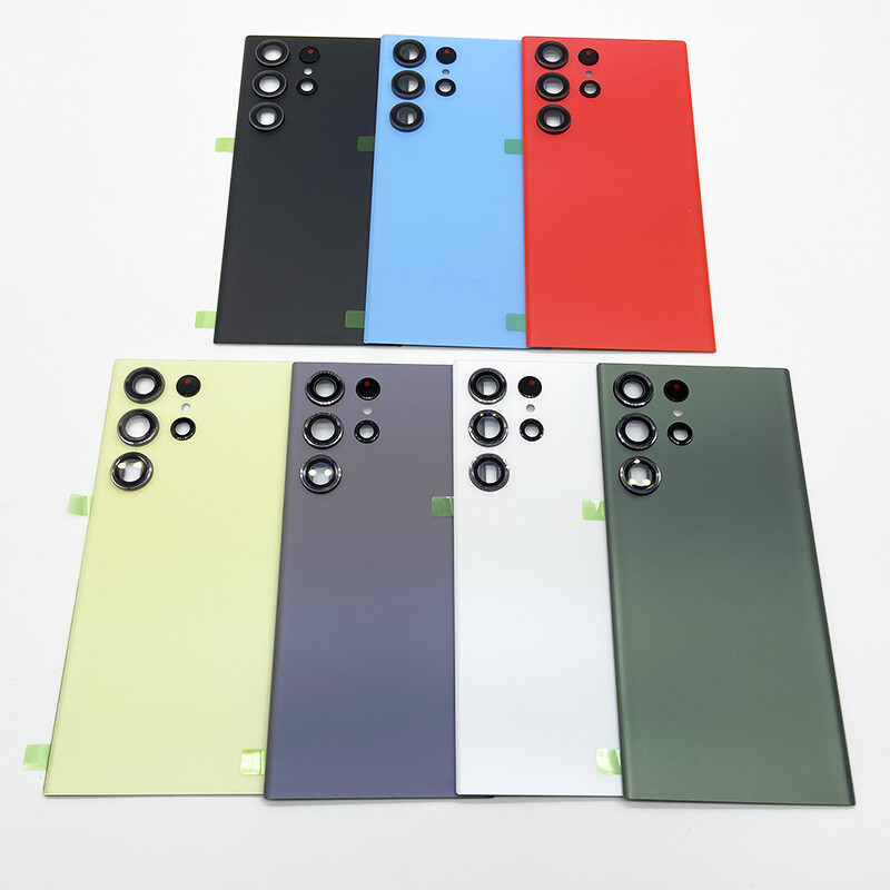 For Samsung Galaxy S23 Ultra 5G Back Rear Cover Battery Door with