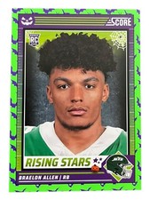 2024 Panini Score-A-Treat - Rising Stars Braelon Allen #5 Green Bats (RC) Rookie
