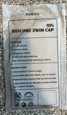 100 Silicone Swim Cap gray