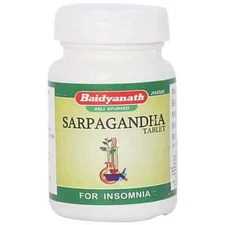 Baidyanath Sarpagandha 50 Tablets For Anxiety and Insomnia
