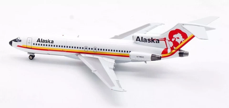 Alaska Airlines / Boeing 727-100 / N798AS / IF721AS0824 / 1:200 *LAST PIECES* - Image 3 of 4