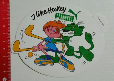 Aufkleber/Sticker: Puma - I like Hockey     (O5-13-22-2)