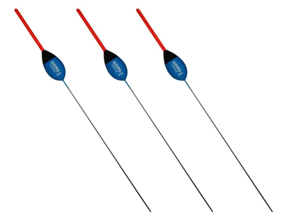 EMMOFISHING Posen Set 3 Stück Balsaholzpose Stipppose EMMO Schwimmer