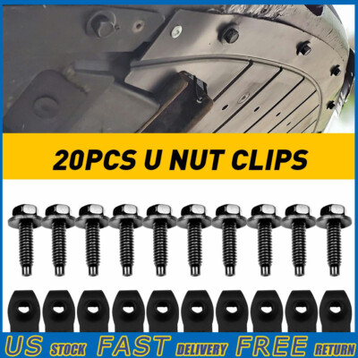 Clips thread 5/16-18 Bolts 5/16-18 x 1-3/16'' long. 1/2'' hex Truck Body Bolt Clip