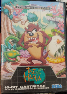 Taz-Mania (1992) Sega Mega Drive (Modul, Box) working cond classic-game 16-bit