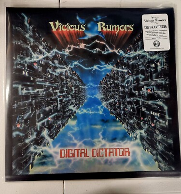 Vicious Rumors Digital Dictator (Black) Vinyl LP Record New Vicious Rumors Digital Dictator (Black) Vinyl LP Record New