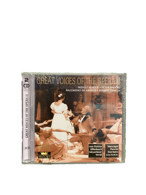 Various ''Great Voices Of The Opera II'' NEW 2cd Set New And Sealed (2000)  READ
