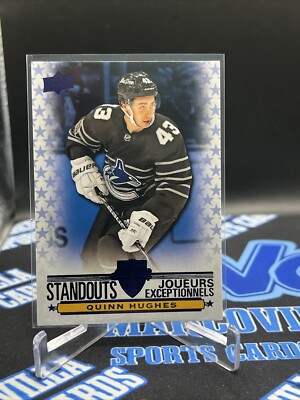 2020-21 Upper Deck Tim Hortons Collector's Series Quinn Hughes Standouts AS-14