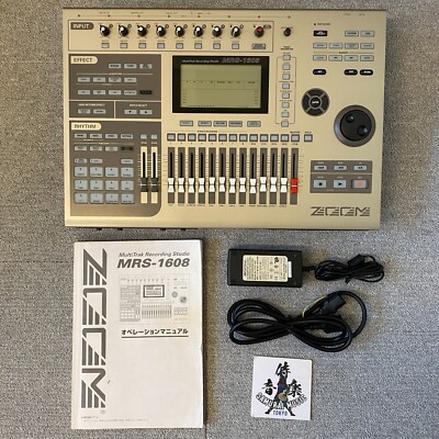 MRS-802　ZOOM　マルチトラックレコーディングスタジオ　中古 Amazon | マルチトラックレコーディングスタジオMRS-802