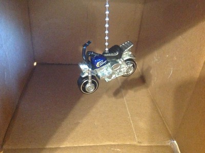 Hot Wheels Hw450f Motorcycle Handmade Ceiling Fan Pull Light