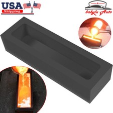 2KG Graphite Ingot Mold Mould Crucible for Melting Casting Refining Gold Silver