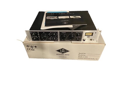 Universal Audio LA-610 Tube Channel Strip Mono Mic Preamp & Compressor Analog Ou