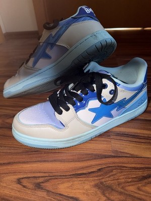 A Bathing Ape BAPE SK8 Sta Blue White US 10 EU 44