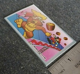 Donkey Kong Famicom Nintendo Near Mint Menko Card Super Mario Bros. Japan