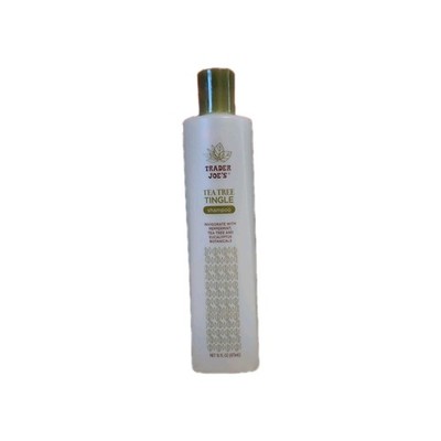 TRADER JOE'S Tea Tree Tingle Shampoo Peppermint, Tea Tree, Eucalyptus Botanical
