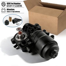 Ölfilter Gehäuse Thermostat für AUDI A4 B8 A5 A6 C7 A7 A8 Q5 Q7 3.0 TDI PORSCHE