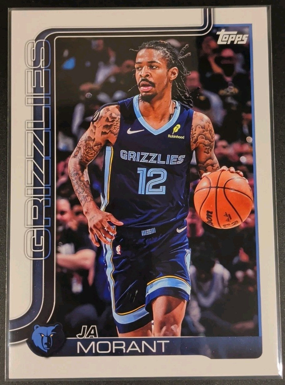 2025 Topps Basketball Ja Morant OTC-8 OVERSIZED Memphis Grizzlies