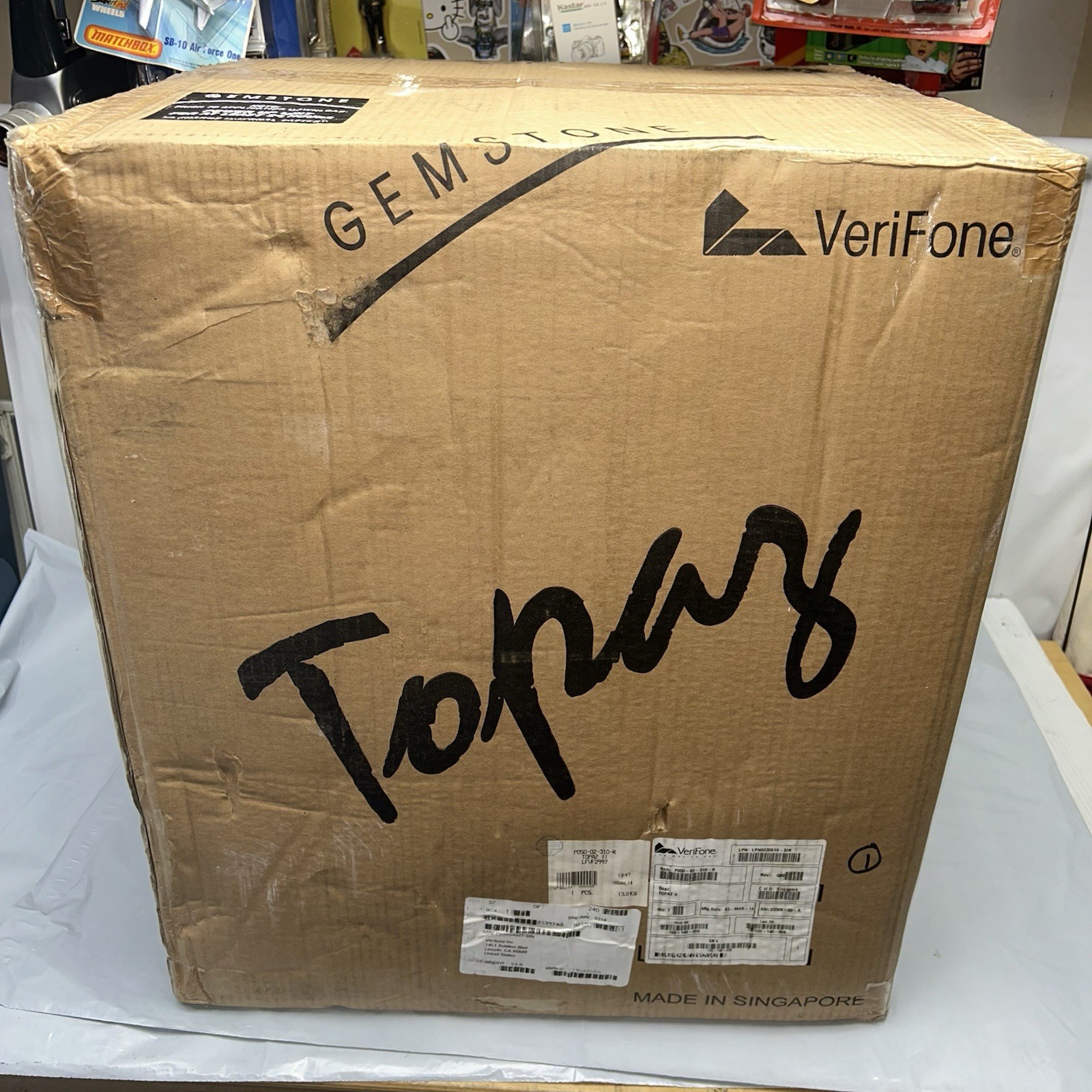 NEW VeriFone Topaz II Touchscreen Console POS Gas Station Terminal P050-02-310-R