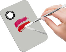 Tavolozza per Il Trucco Con Spatola, Palette per Miscelazione Del Trucco, in Acc