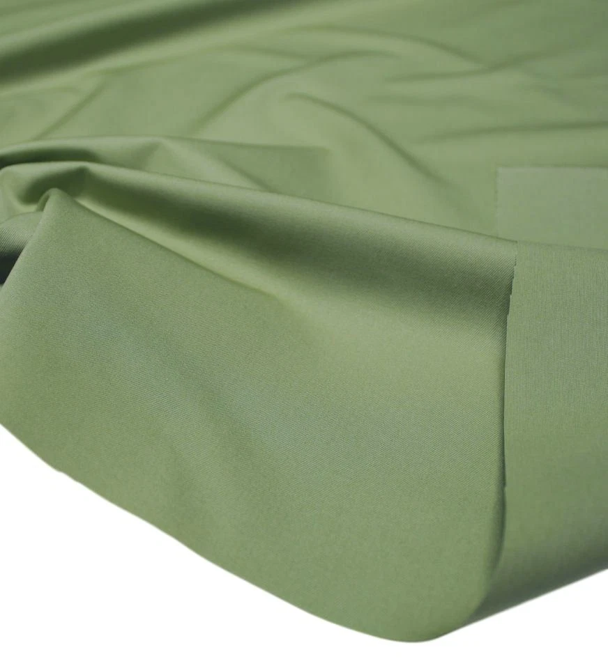 2m Sommer Baumwolle Stoff für Hose Jacke Rock Vorhang Grün Meterware - Bild 2 von 2