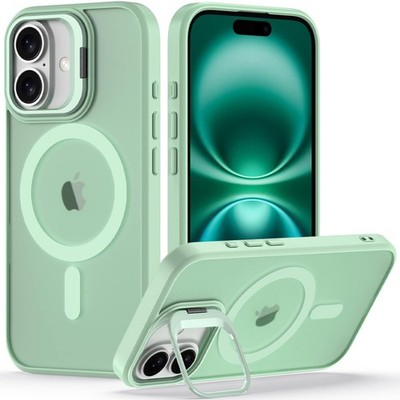 Phone Case MagSafe Compatible Shockproof Adjustable Kickstand Mint for iPhone 16