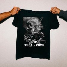 Ace Frehley 1951-2025 Cotton Black All Size Unisex Shirt HL189